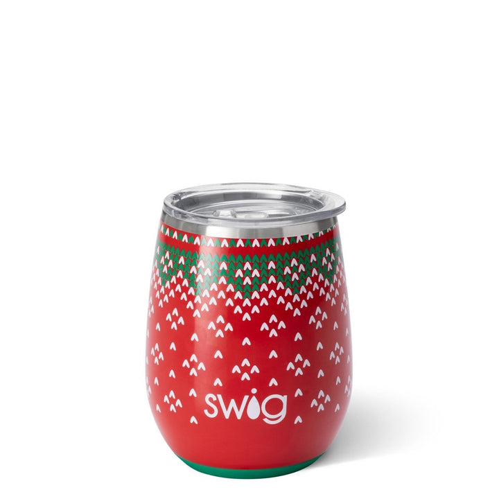 SWIG Sweater Weather Stemless Wine Cup (14oz)