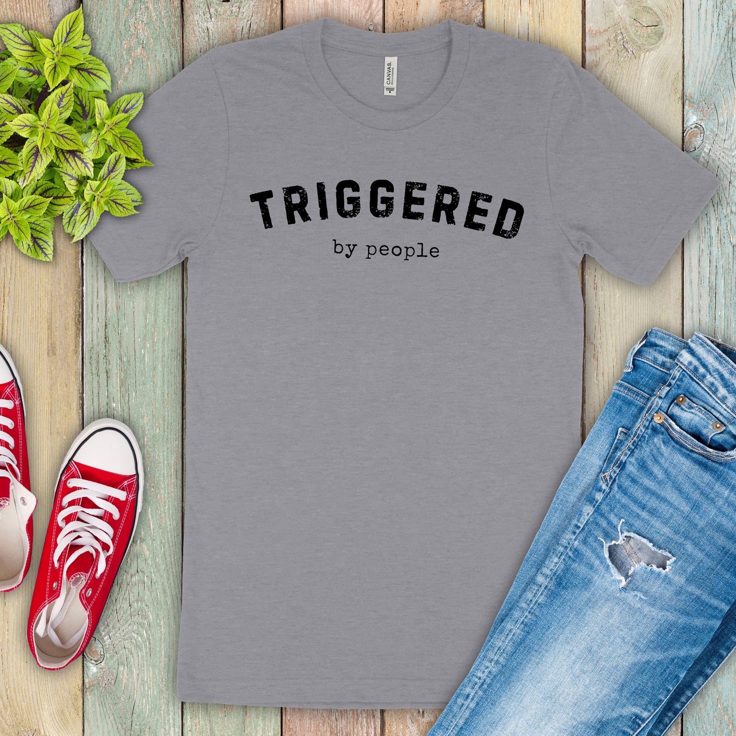 Triggered By People Graphic Tee