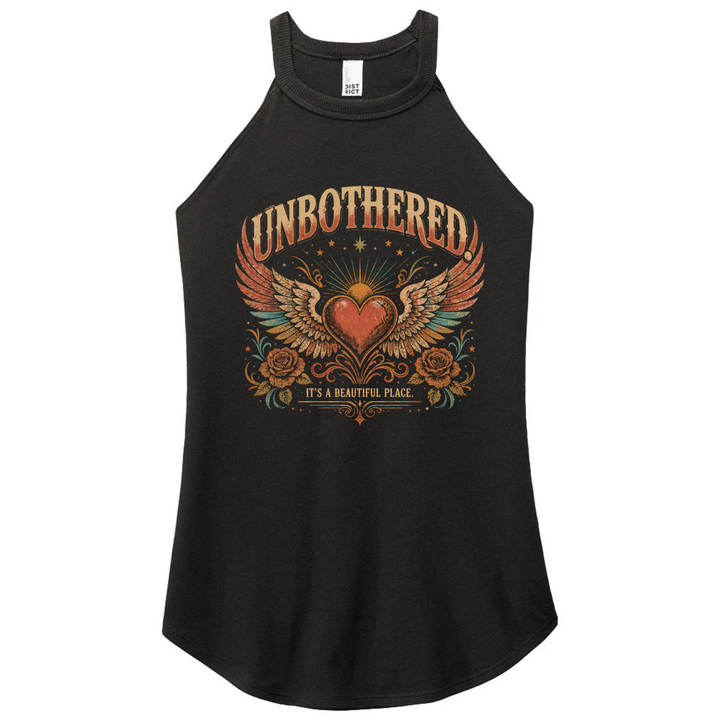 Unbothered Vintage Rocker Tank