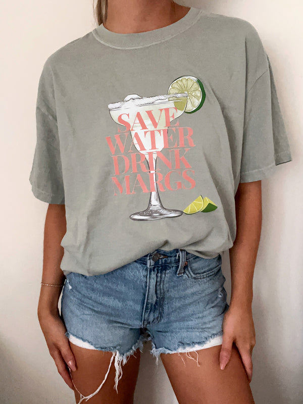 Save Water Drink Margs Graphic Tee