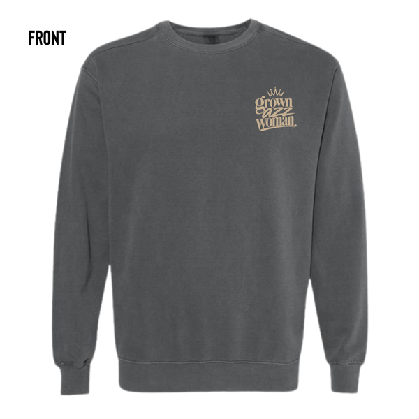 Feral AF Handle With Caution Crewneck Sweatshirt
