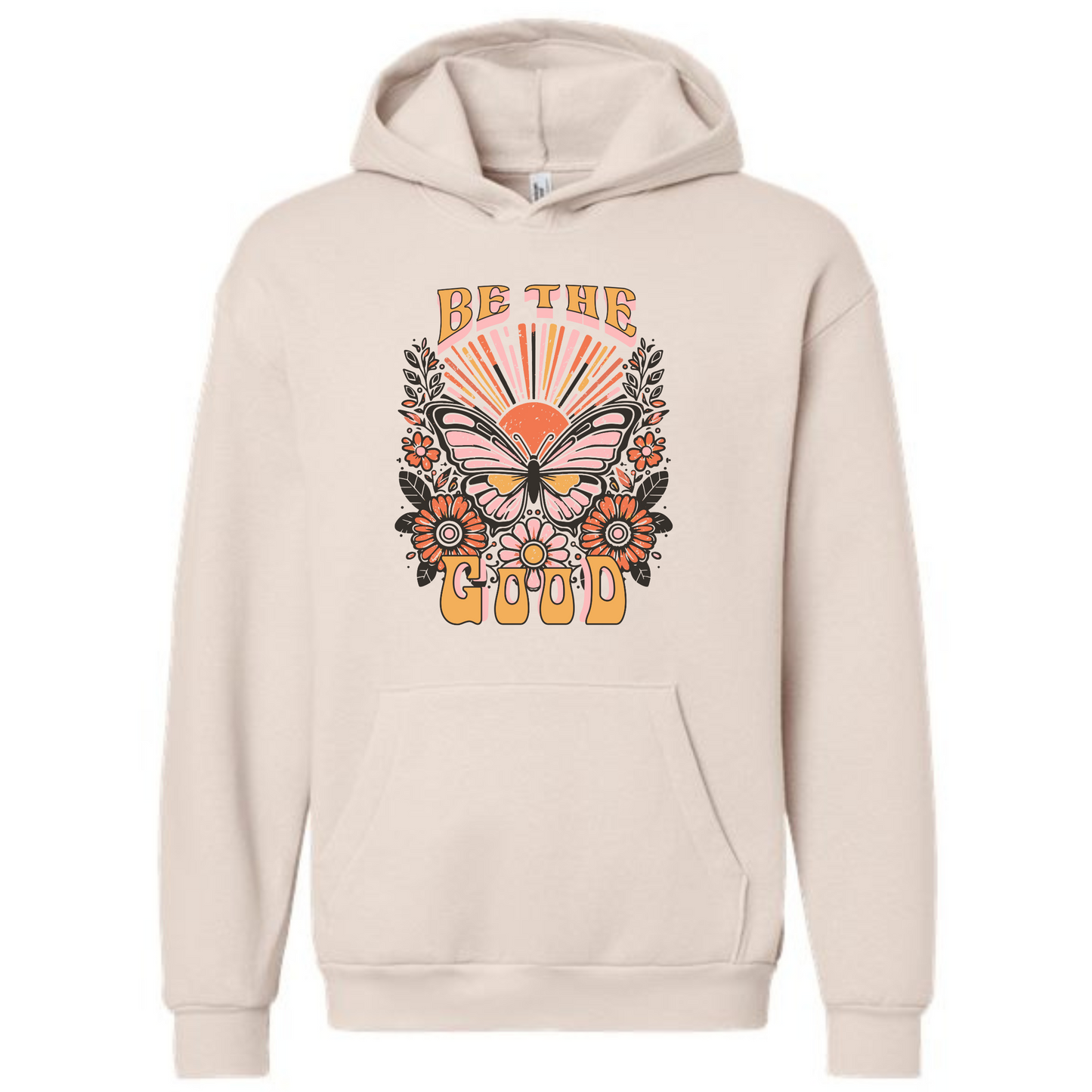 Be The Good Butterfly Graphic Hoodie