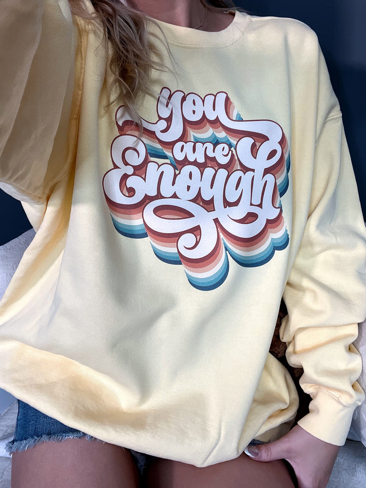 You Are Enough Graphic Crew