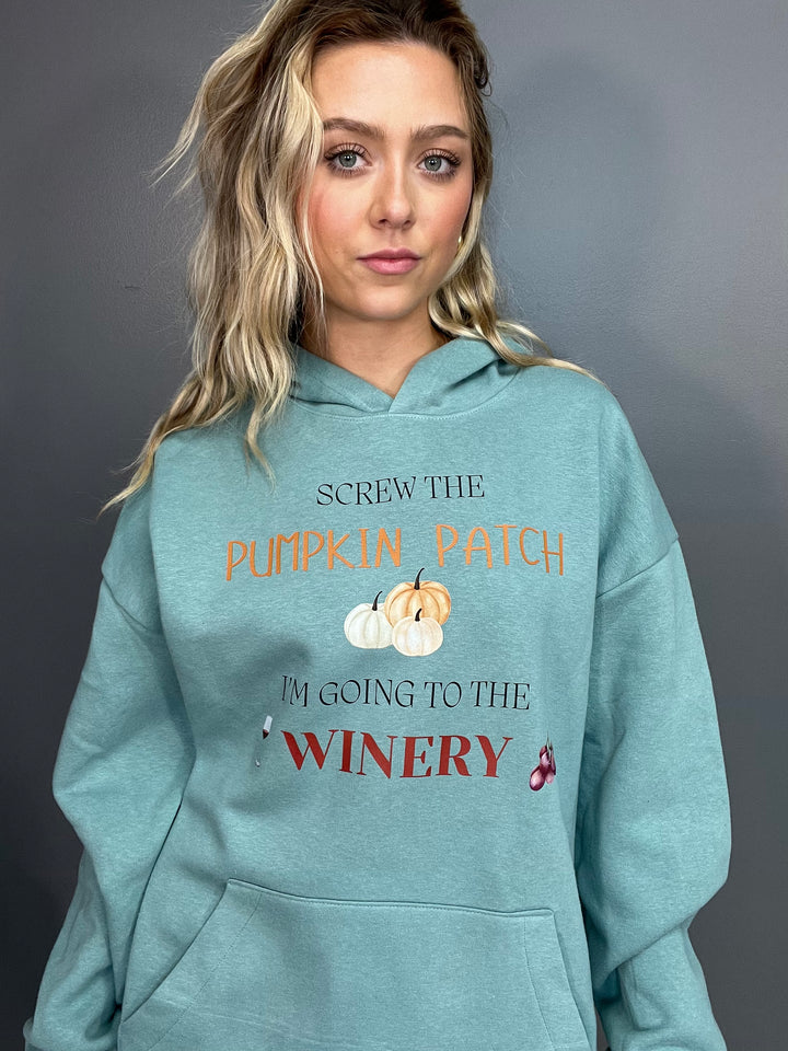 I'm Going To The Winery Graphic Hoodie