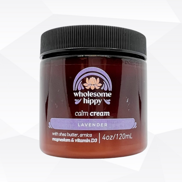 Calm Cream with Magnesium & Vitamin D3 4oz - Lavender