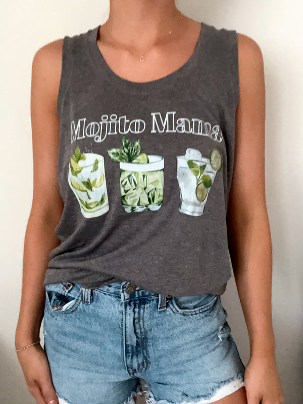 Mojito Mama Graphic Tank