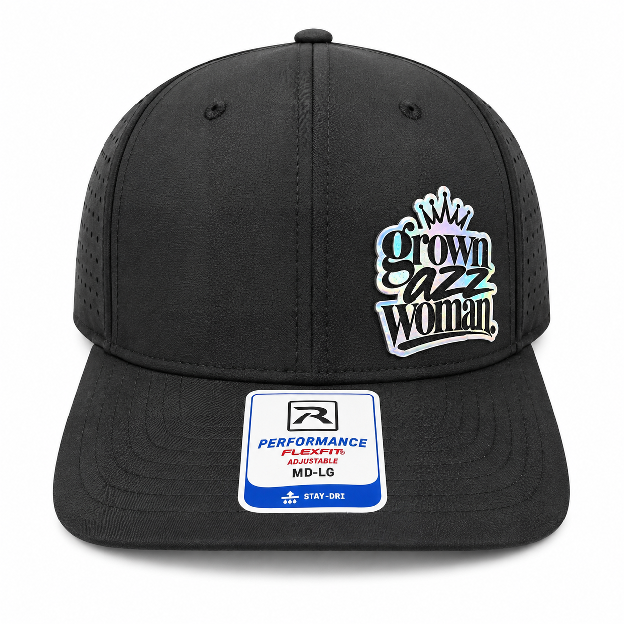 Black Grown Azz Woman Snapback Trucker Hat
