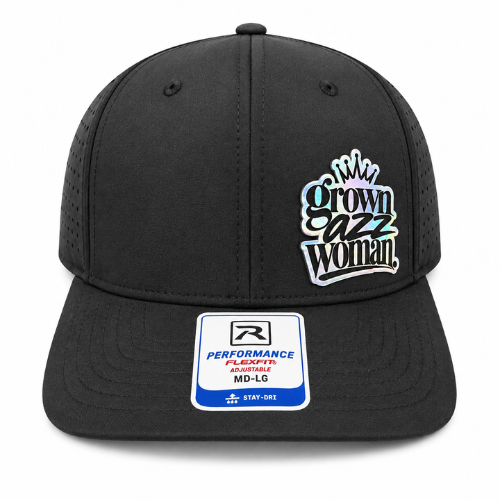Black Grown Azz Woman Snapback Trucker Hat