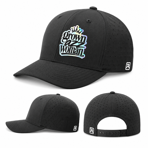 Black Grown Azz Woman Snapback Trucker Hat