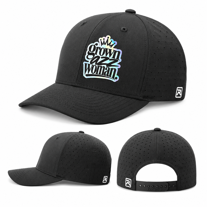 Black Grown Azz Woman Snapback Trucker Hat
