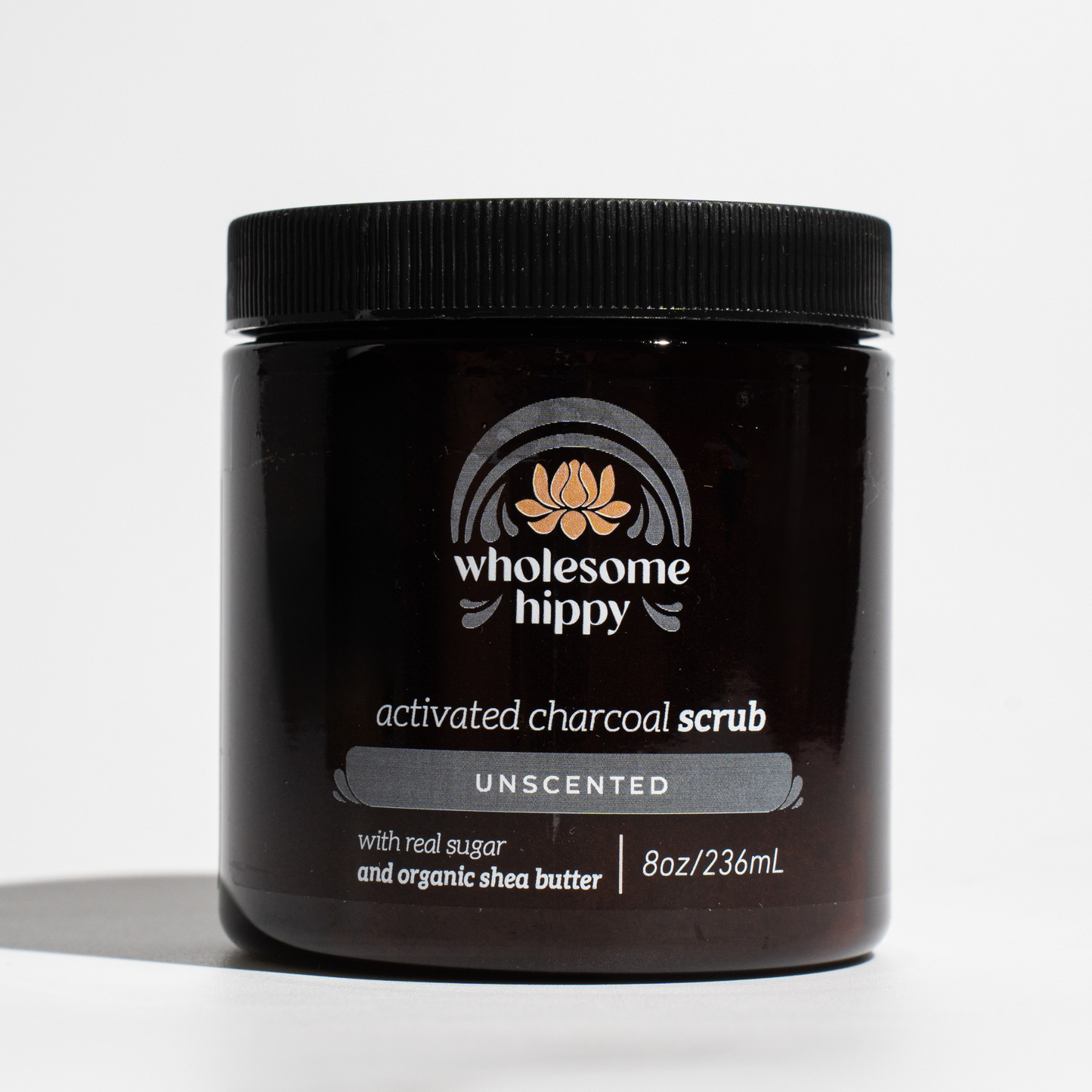 Activated Charcoal Face & Body Scrub 8oz