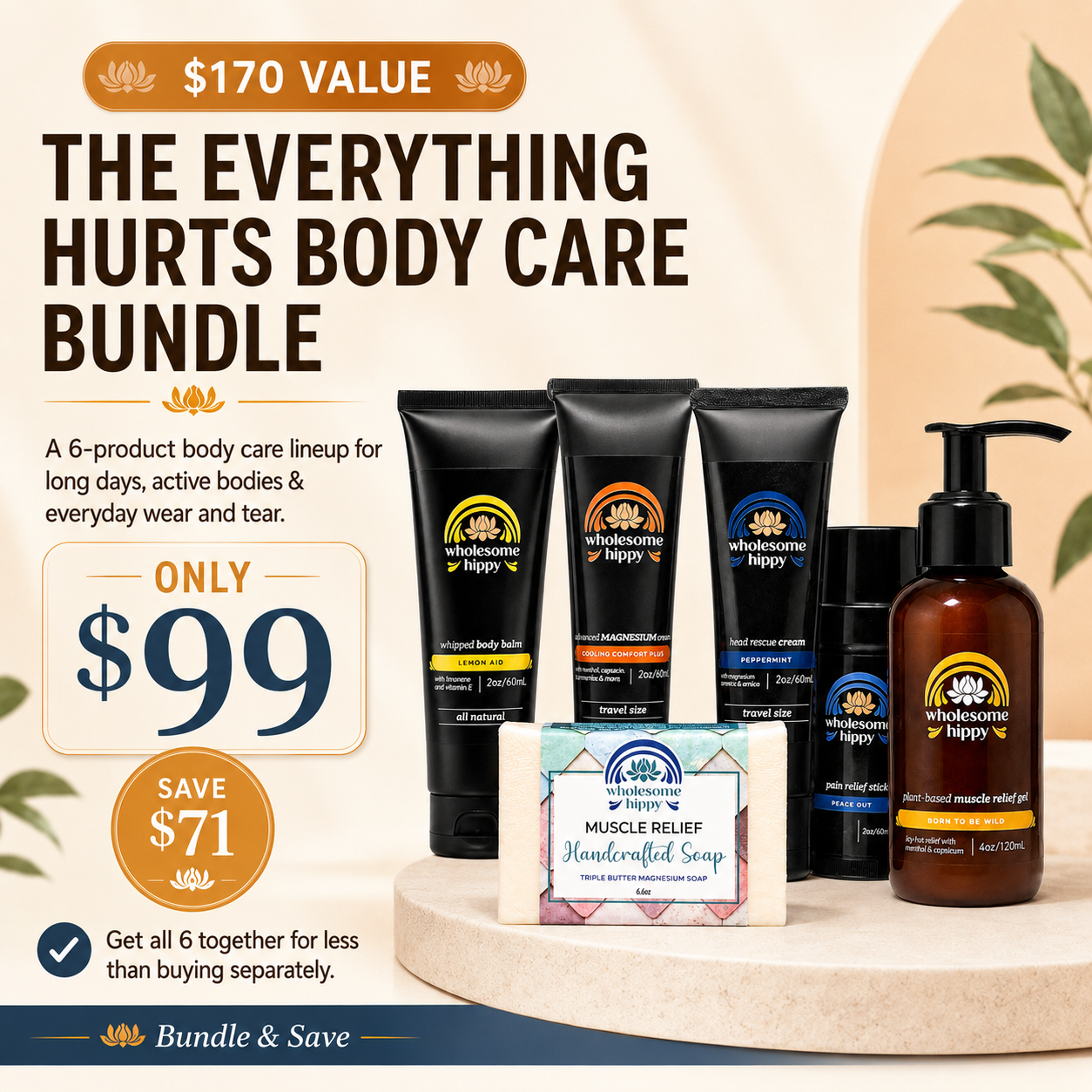 Everything Hurts Body Care Bundle