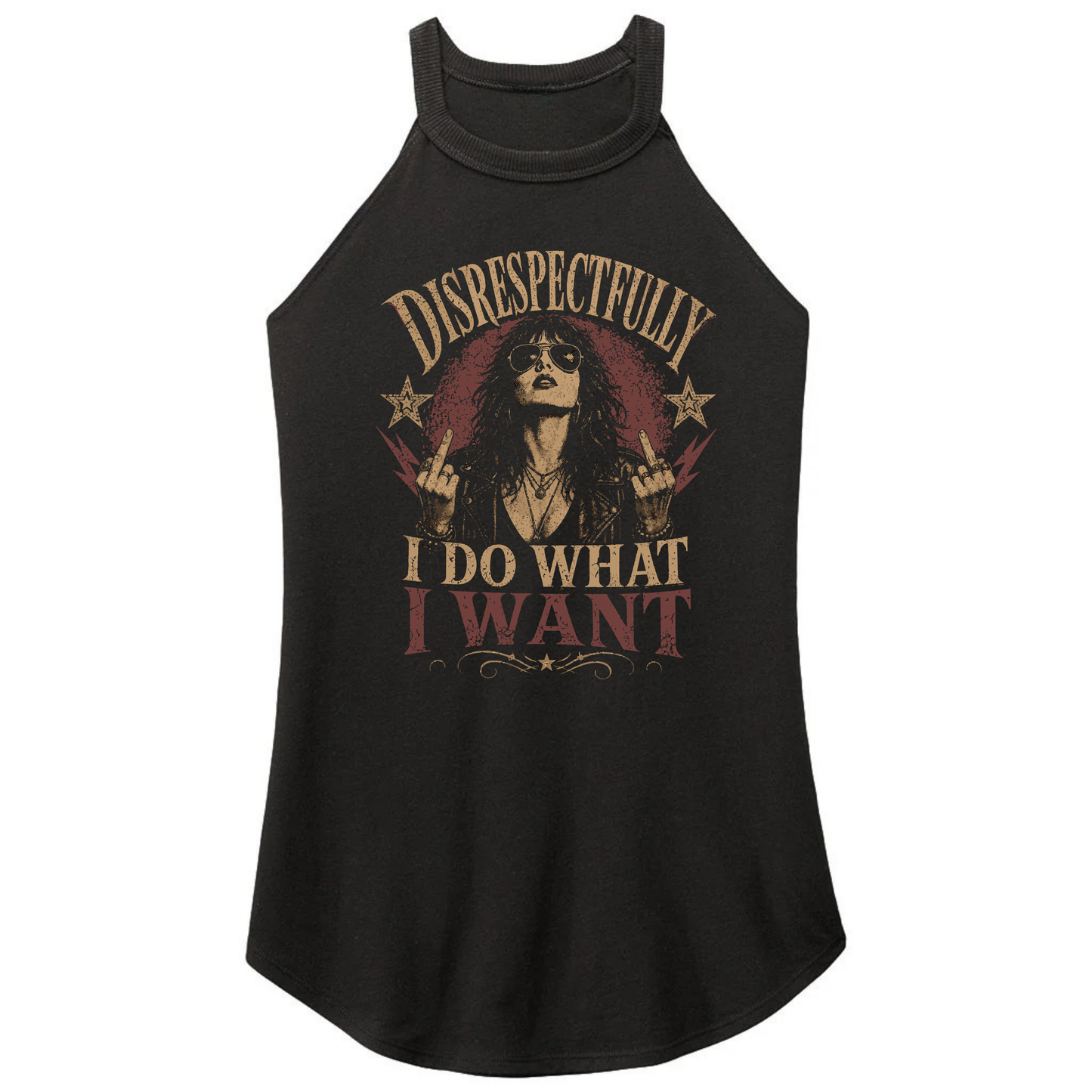 Disrespectfully I Do What I Want Tee or Tank
