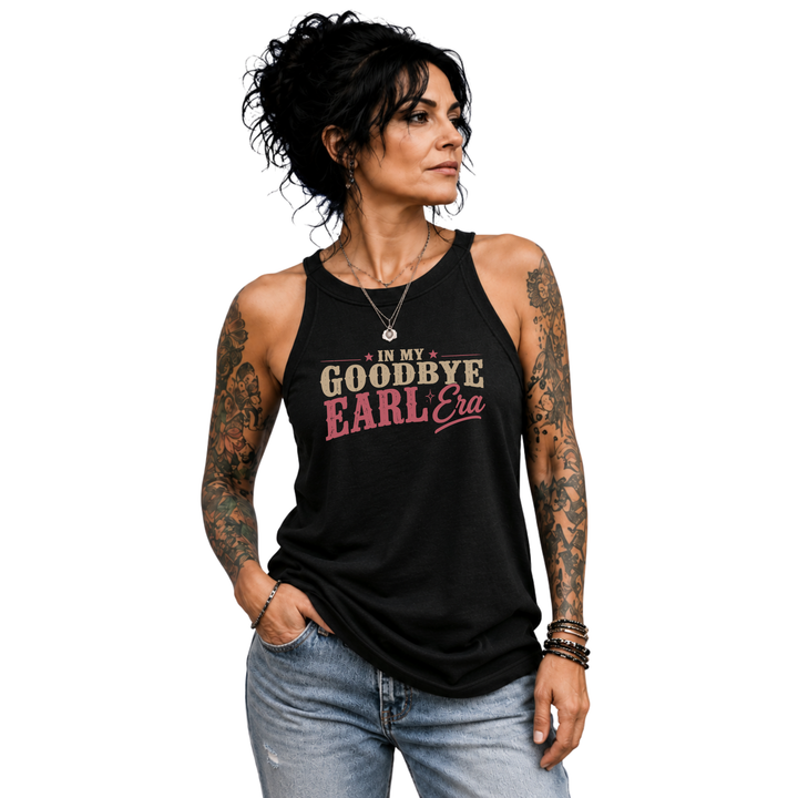 In My Goodbye Earl Era Rocker Tank
