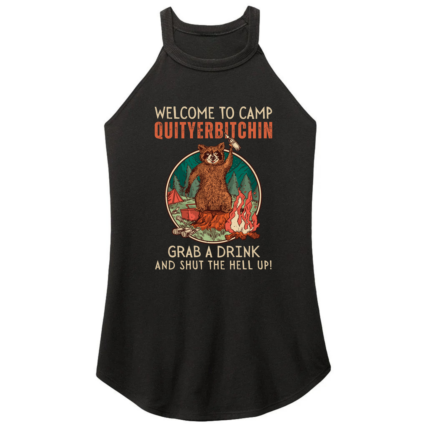 Welcome To Camp Quityerbitchin Tank or Tee