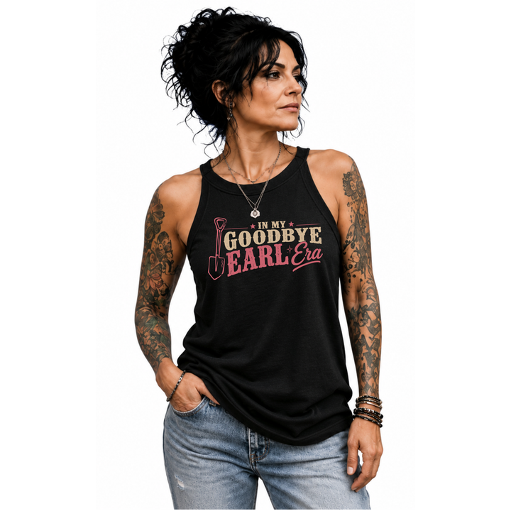 In My Goodbye Earl Era Rocker Tank