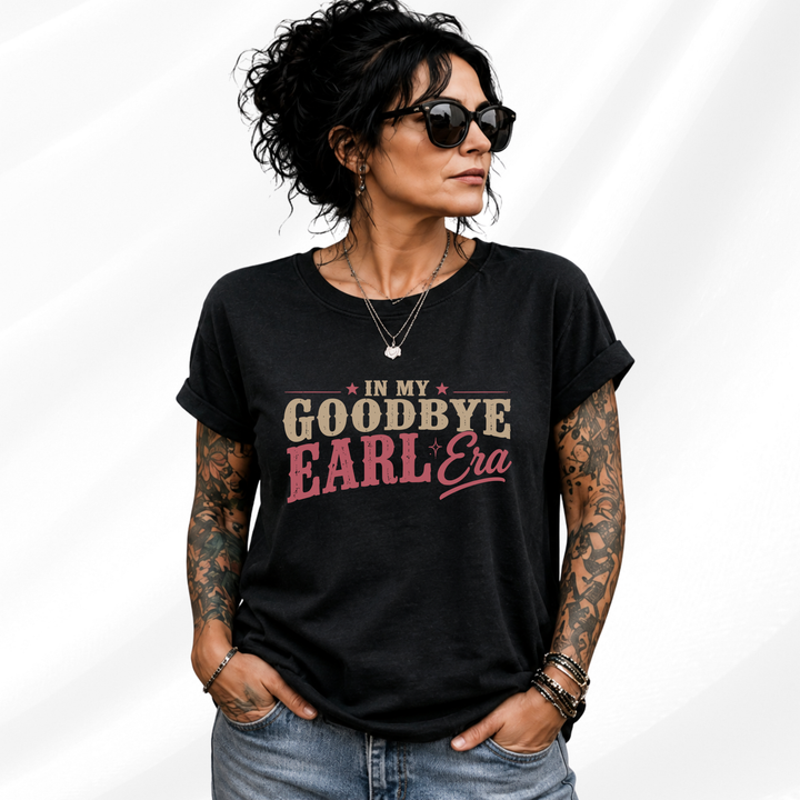 In My Goodbye Earl Era Tee