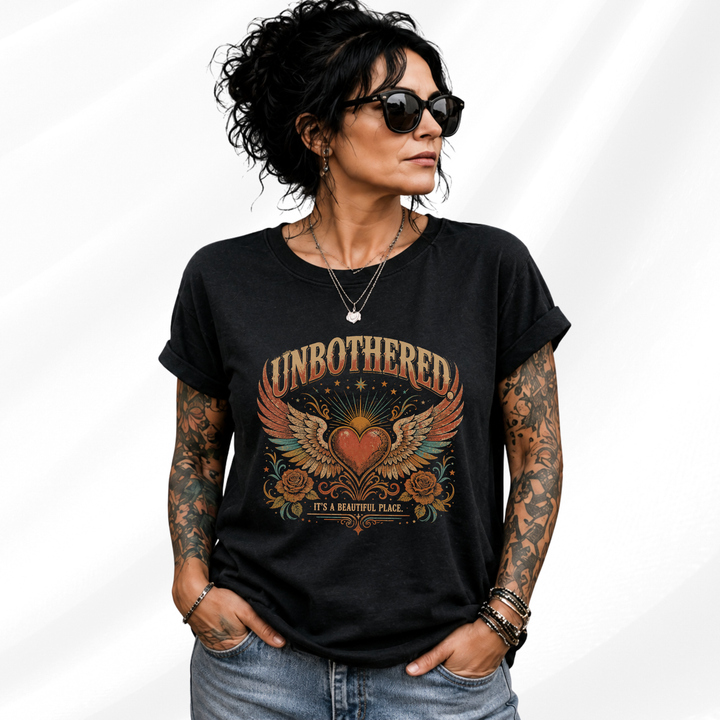 Unbothered It's A Beautiful Place Tee