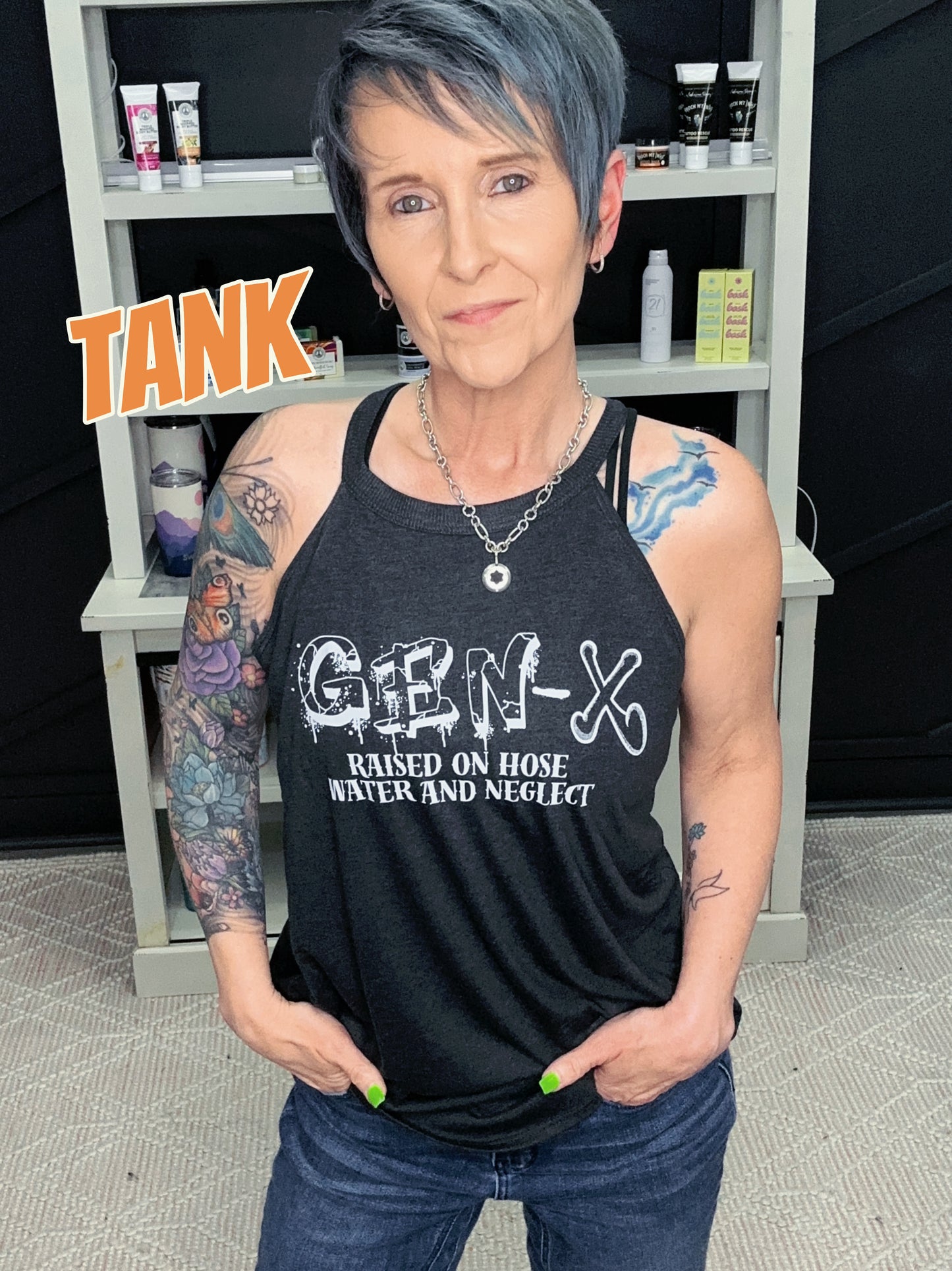 Gen X Neglect Graphic Tank