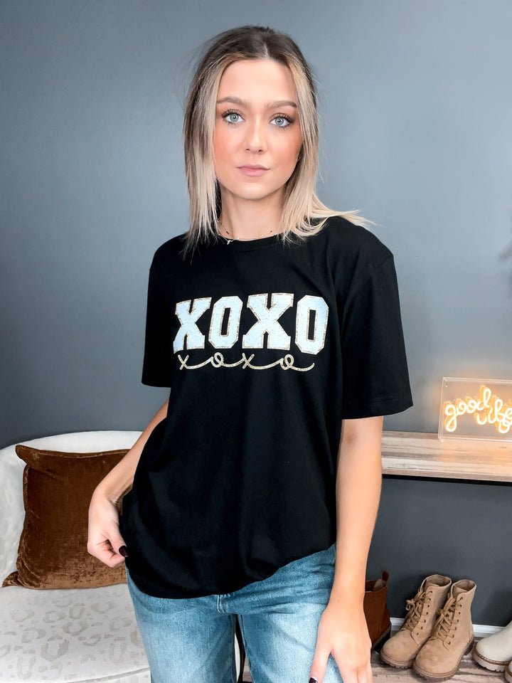 XOXO Black T-Shirt