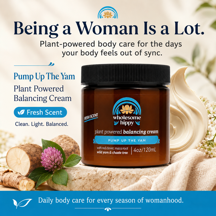 Pump Up The Yam Fresh Scent 4oz | Wild Yam Cream for Women
