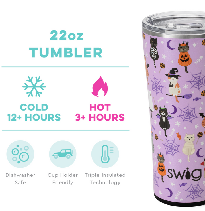 Scaredy Cat Tumbler (22oz)