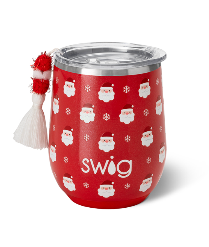 Santa Baby | Stemless Wine Cup (12oz)