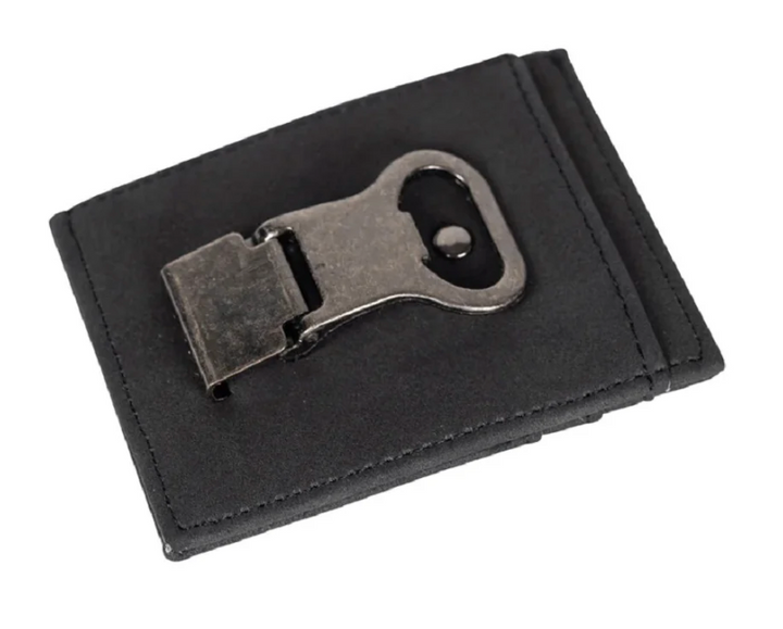 Mad Man Money Clip Wallet & Beer Opener