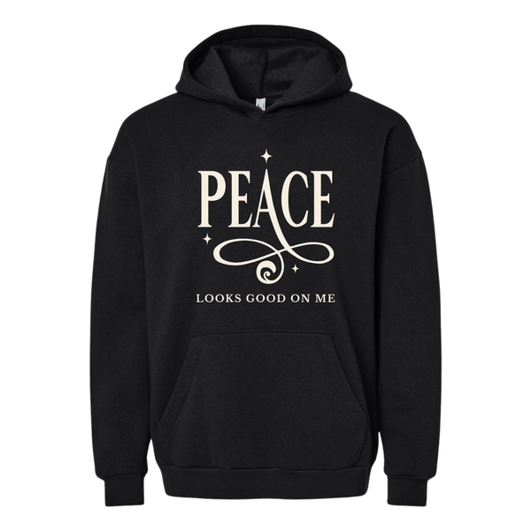 Peace Looks Good On Me | Grown Azz Woman Hoodie
