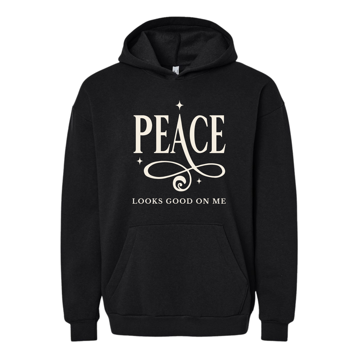 Peace Looks Good On Me | Grown Azz Woman Hoodie