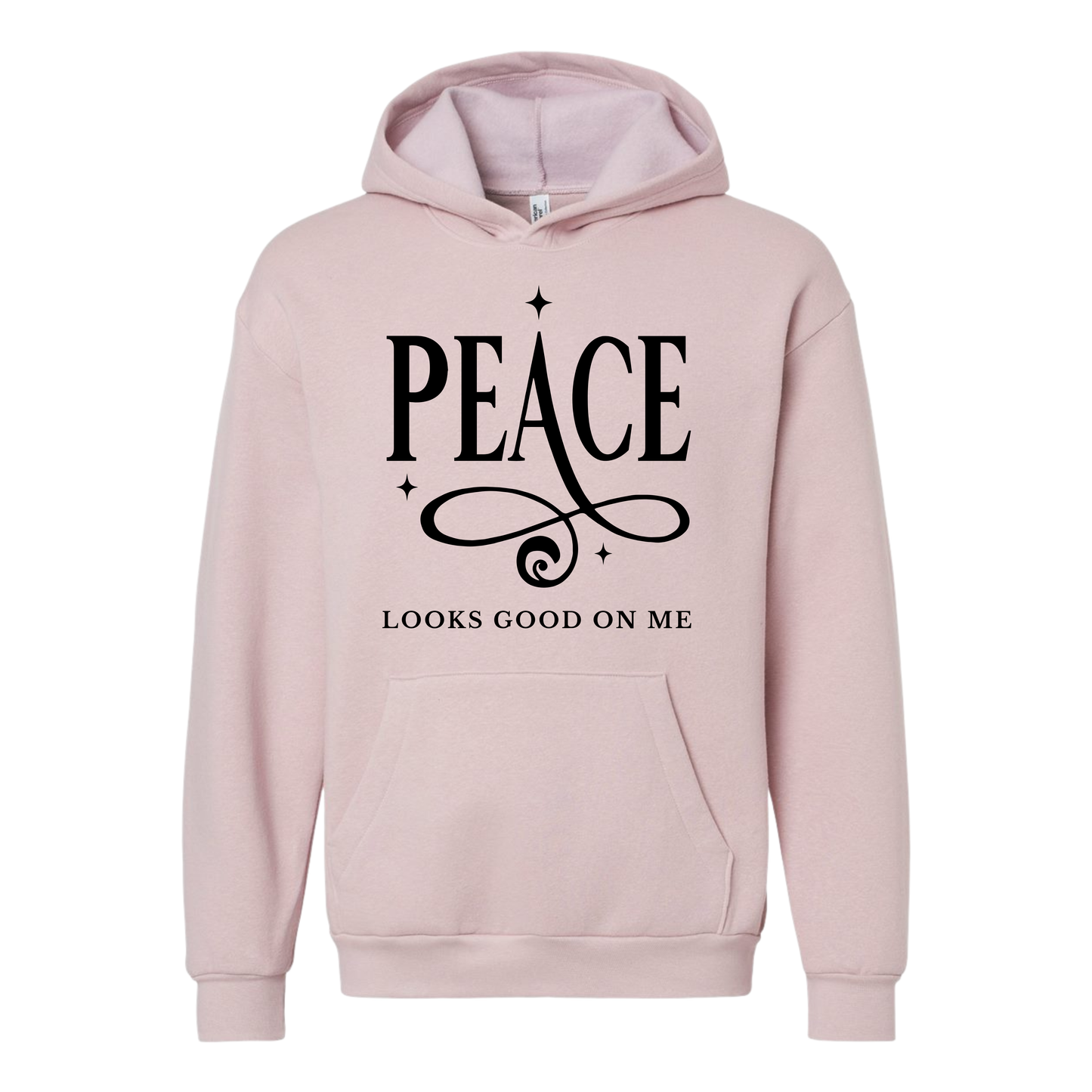 Peace Looks Good On Me | Grown Azz Woman Hoodie