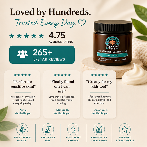 Unscented Calm Cream Wholesome Hippy Reviews