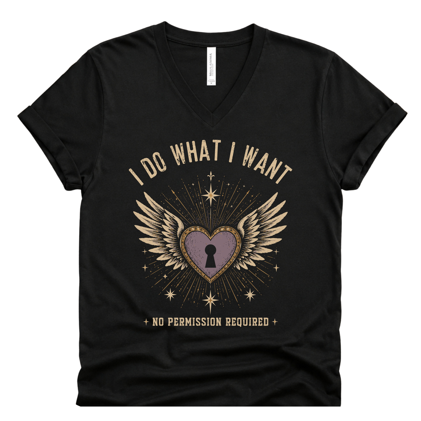 I Do What I Want Rocker Tank or Tee