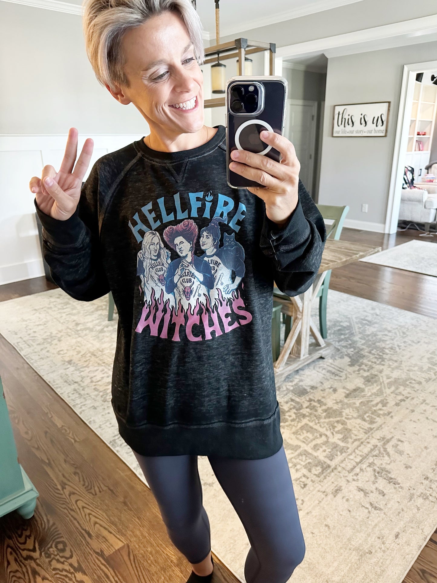 Hellfire Witches Graphic Long Sleeve