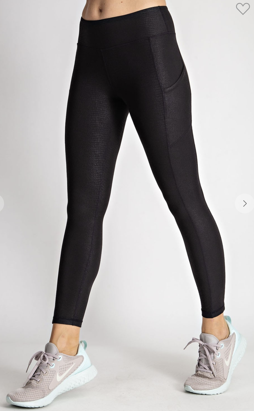 Full Length Compression Active Leggings w/ Pockets