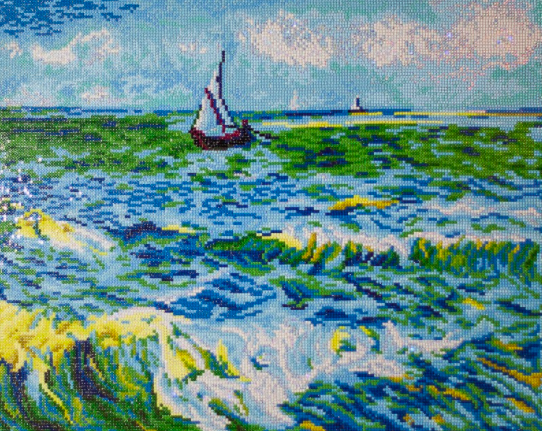 Diamond Dotz | Seascape At Saint Maries (Van Gogh)