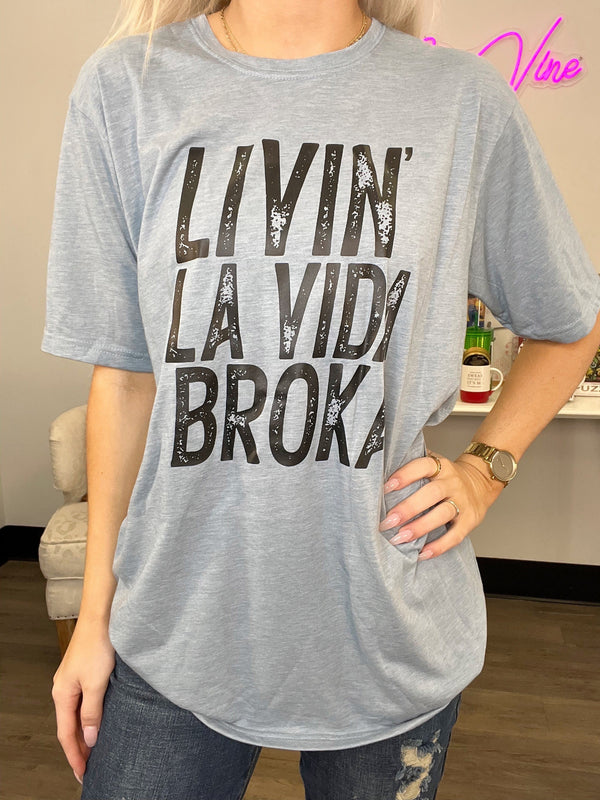 Livin' La Vids Broka Graphic Tee