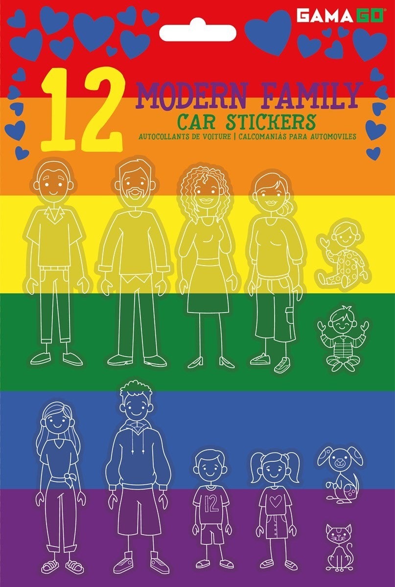 Modern Family Car Stickers
