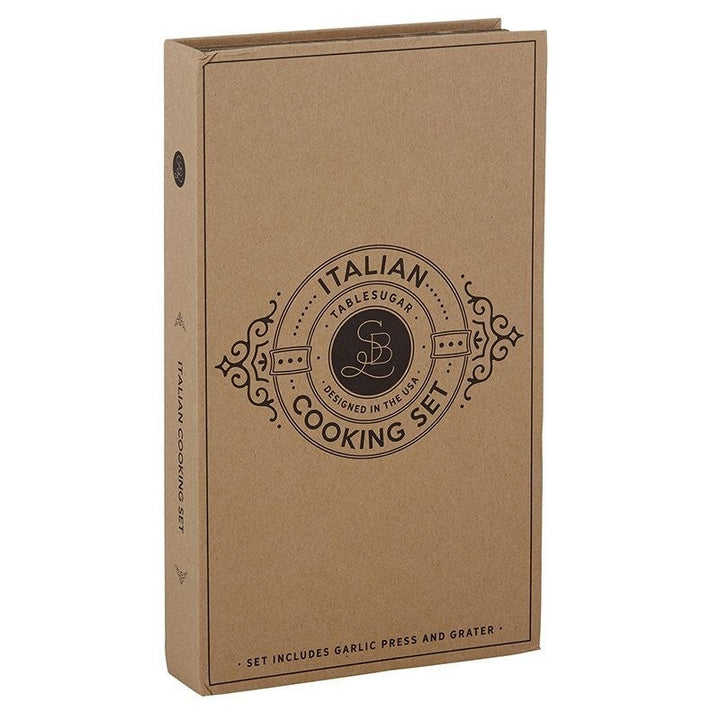 *Cardboard Book Set - Italian Cooking