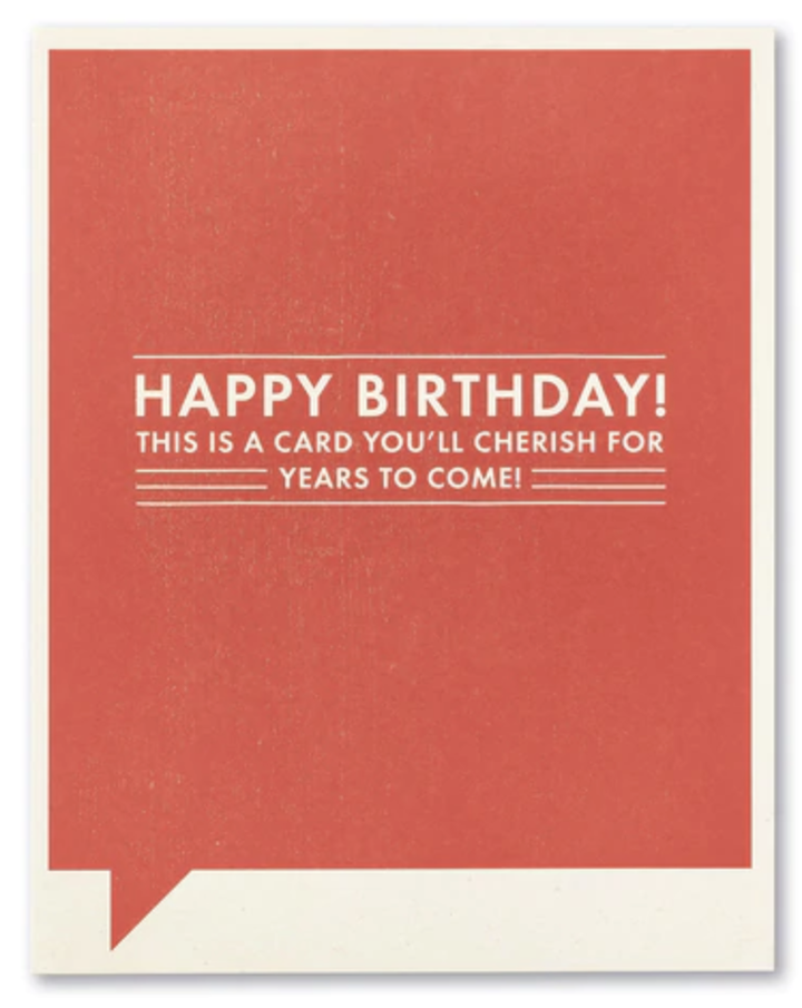 Cherish For Years to Come card