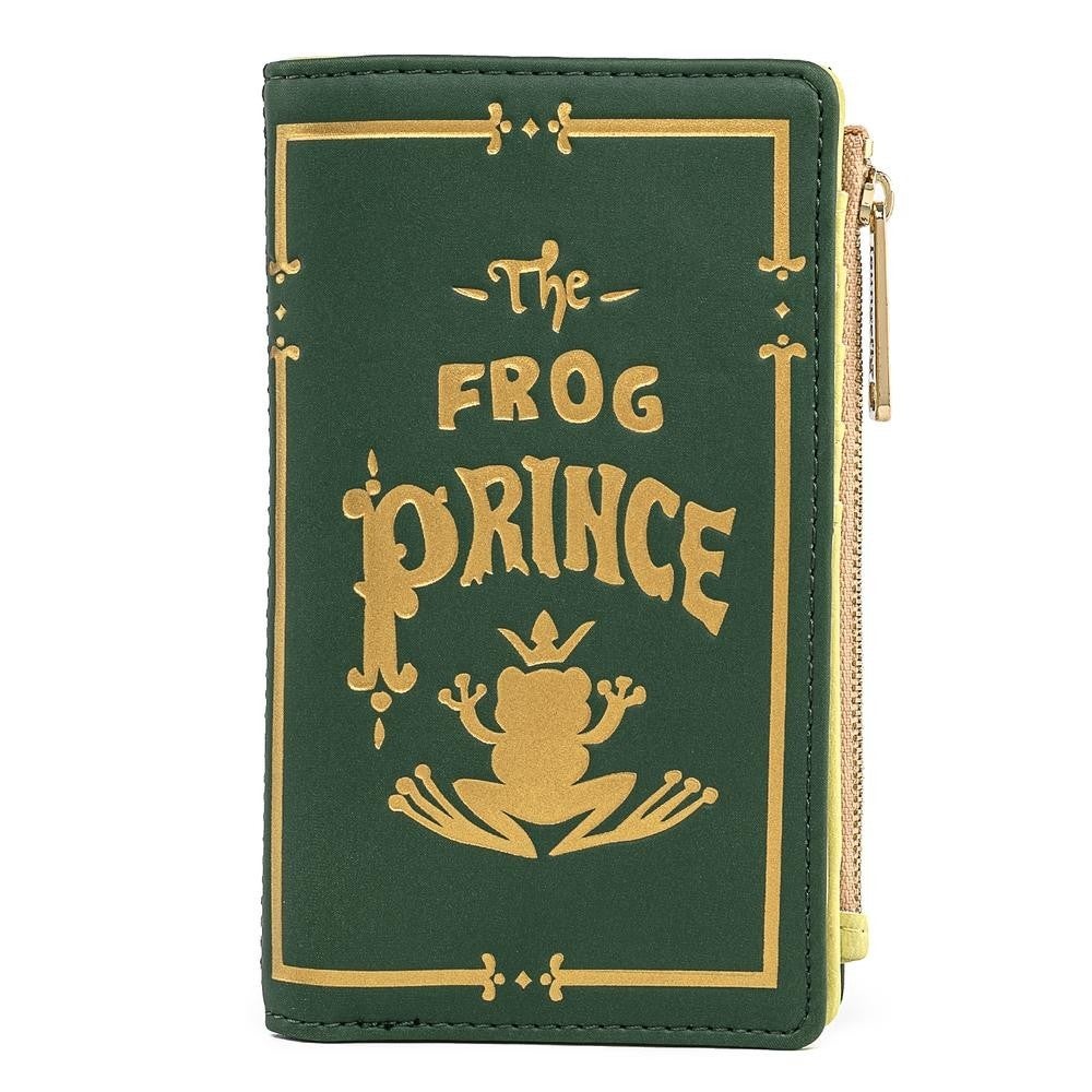 Loungefly Tiana The Frog Prince Wallet - Gold/Green