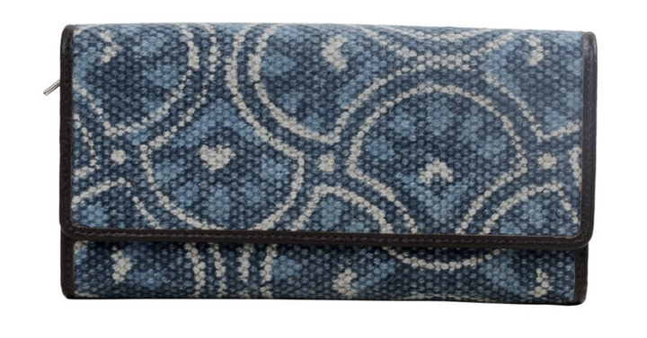 Indigo Leaf Wallet