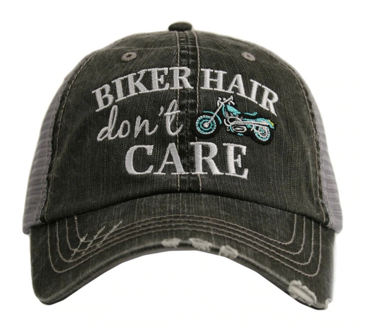 Biker Hair Don't Care Hat