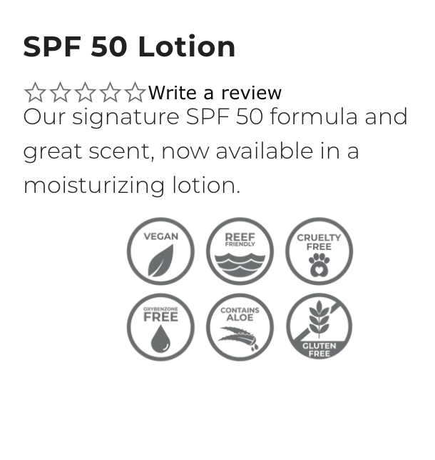 Moisturizing Sunscreen Lotion-SPF 50