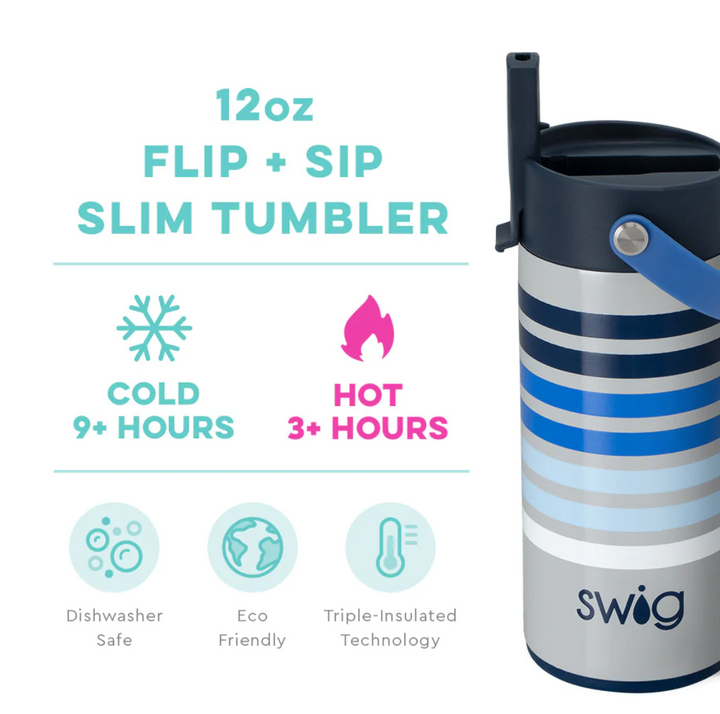 Rad Racer Flip & Sip Slim Tumbler (12oz)