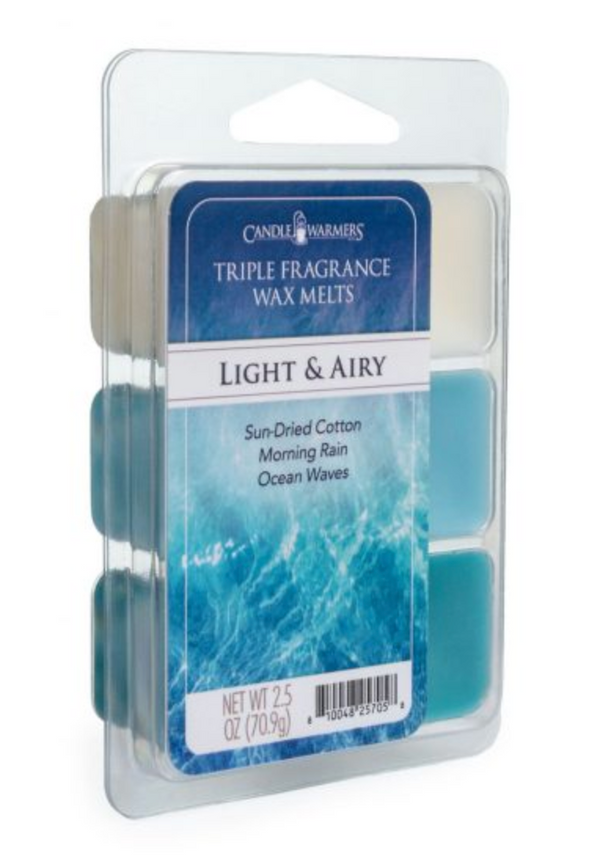 Light & Airy Triple Fragrance Wax Melts