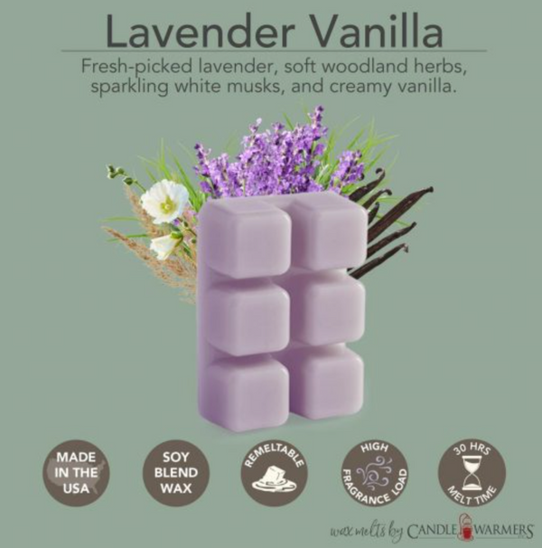 Lavender Vanilla Classic Wax Melts