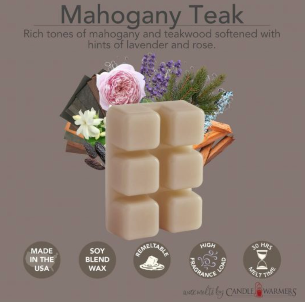 Mahogany Teak Wax Melts