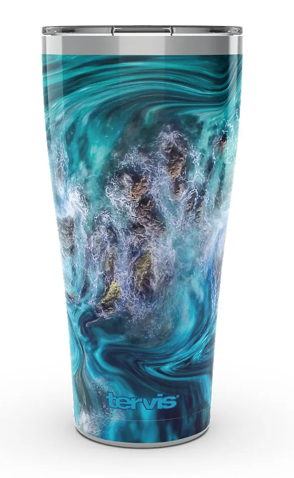 Tervis Tumbler Teal Splash Stainless Steel (30oz)