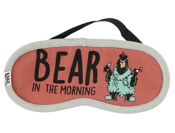 Bear in the Morning Sleep Mask